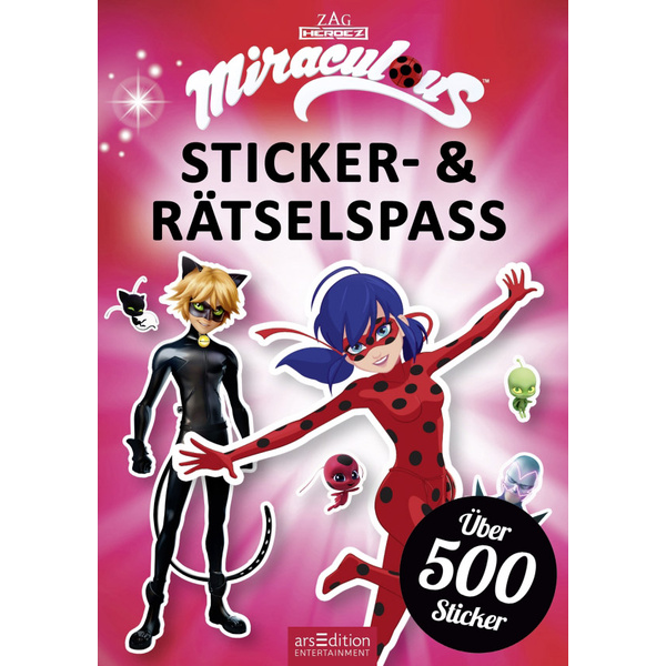 Miraculous Sticker- und Rätselspaß 132359