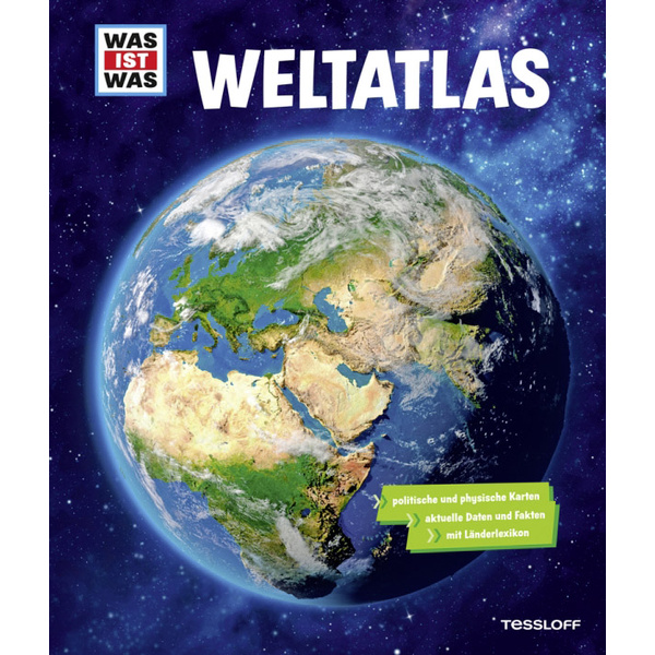 WAS IST WAS Weltatlas 978-3-7886-2187-2 1St.