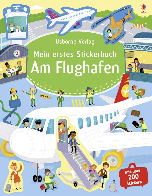 Vedes Mein erstes Stickerbuch: Am Flughafen 790563 1St.