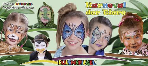 Eulenspiegel 212226 Karneval der Tiere Metall-Palette 212226