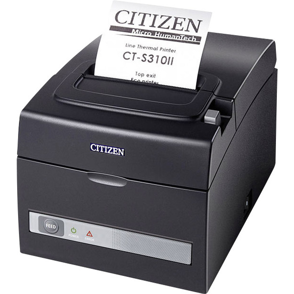Citizen Office CT-S310II Bon-Drucker Thermodirekt 203 x 203 dpi Schwarz USB, RS-232, Cutter