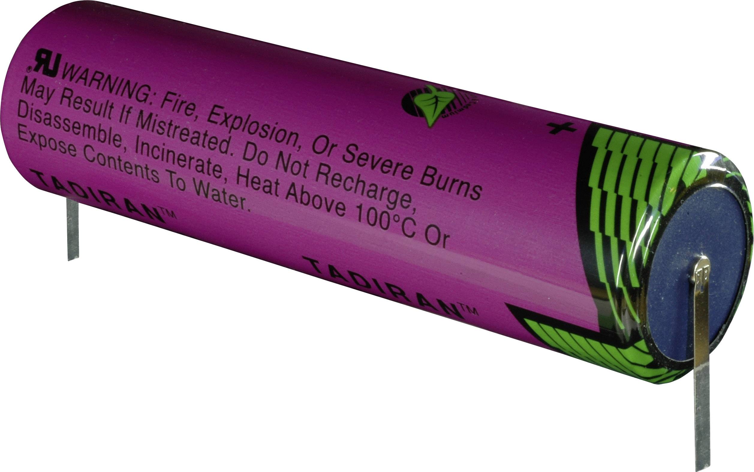 Tadiran Batteries SL-2790 T Spezial-Batterie DD U-Lötfahne Lithium 3.6V 35000 mAh 1St.