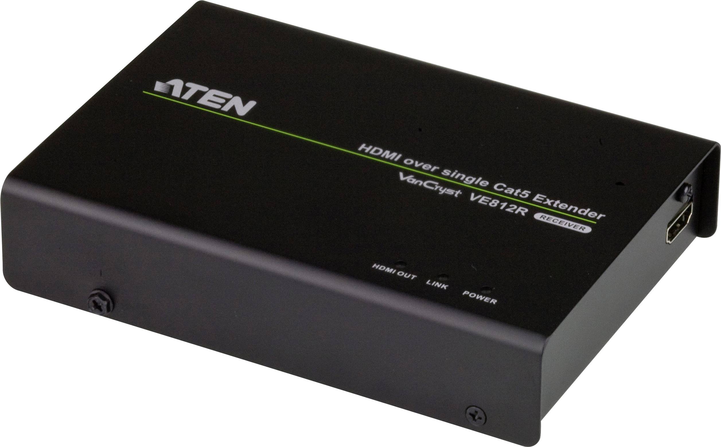 ATEN VE812-AT-G HDMI® HDBaseT Extender (Verlängerung) über Netzwerkkabel RJ45