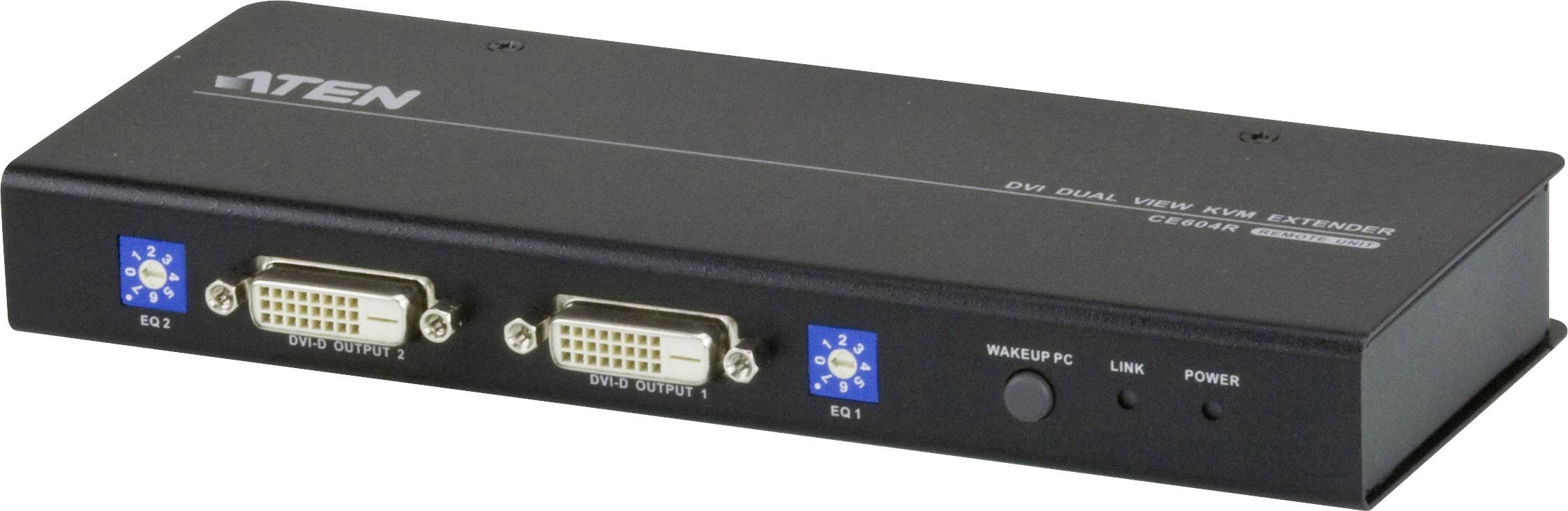 ATEN CE604-AT-G DVI Extender (Verlängerung) über Netzwerkkabel RJ45 60 m