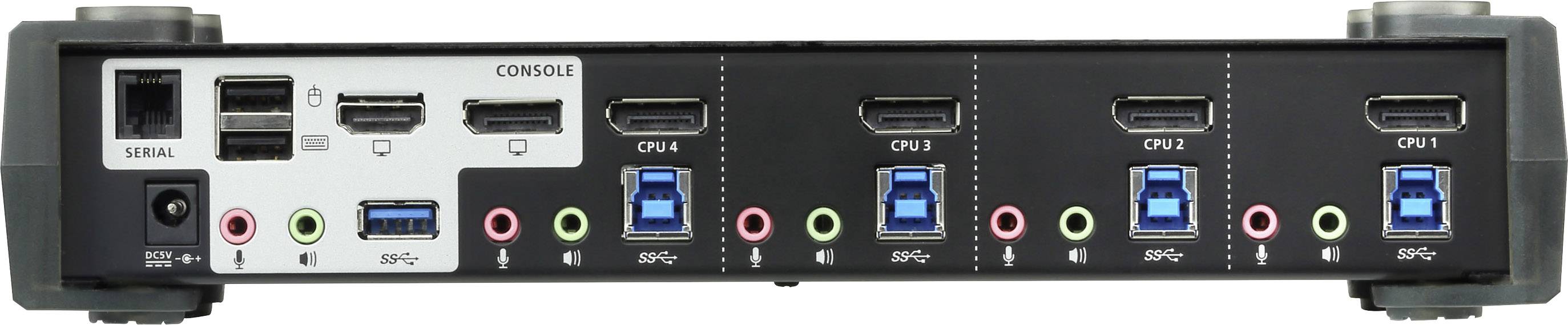 ATEN CS1924 KVMP Switch - KVM-/Audio-/USB-Switch