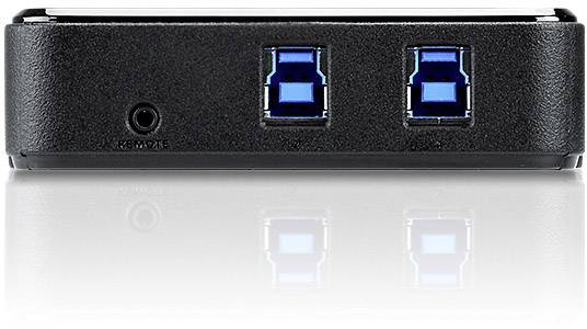 ATEN US234 2 Port USB 3.2 Gen 1-Umschalter (USB 3.0) Schwarz
