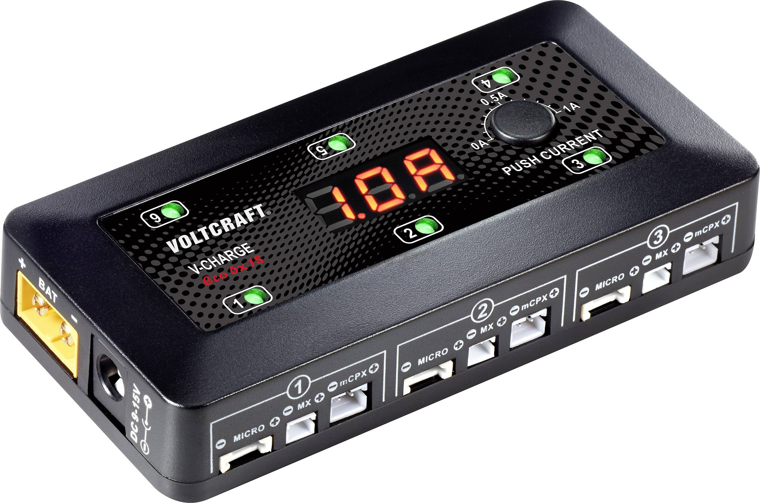 VOLTCRAFT Modellbau-Ladegerät 12V 1A LiHV, LiPo