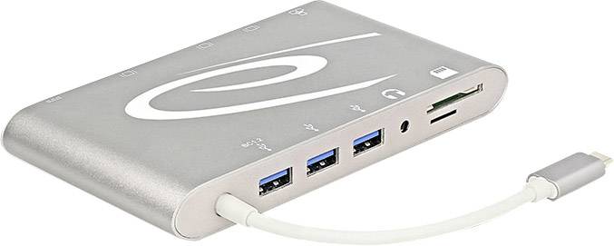 Delock Notebook Dockingstation Type-C™ 3.1 Dockingstation 4K Passend für Marke Dockingstations: Universal inkl. Ladefunktion