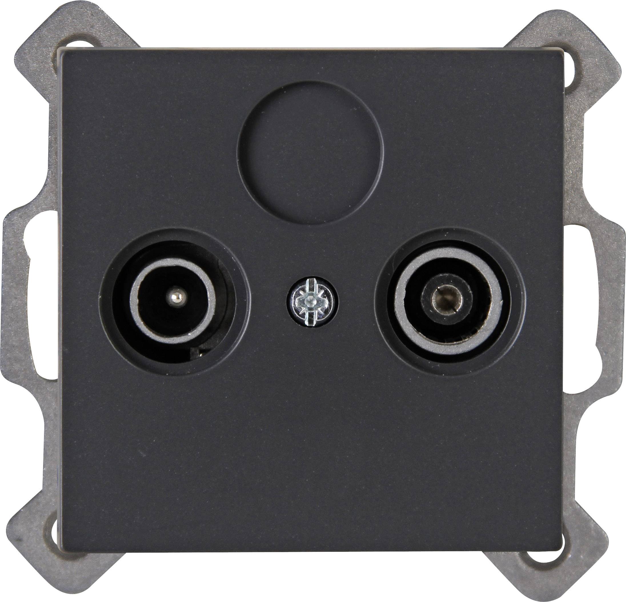 Kopp 1 Stück Einsatz TV-, Radio-Steckdose ATHENIS Anthrazit 941215080 1 St.