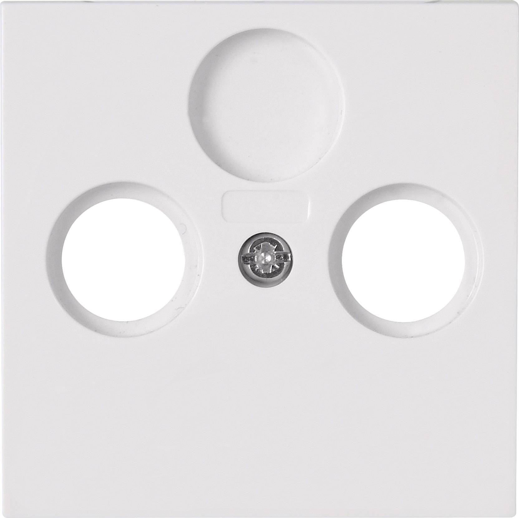 Kopp 1 Stück Abdeckung TV-, Radio-Steckdose ATHENIS Reinweiß (RAL 9010) 373529188 1 St.