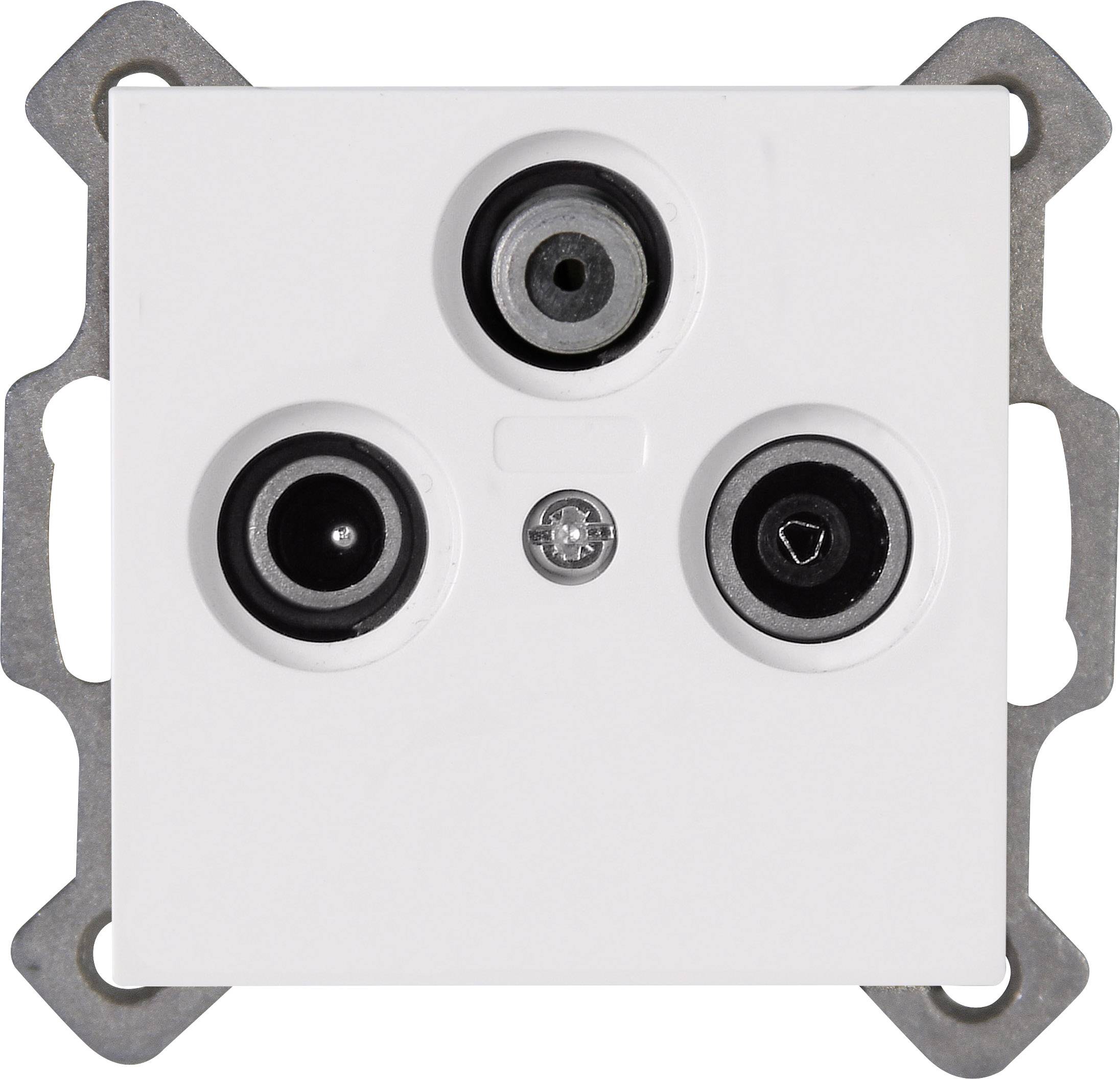 Kopp 1 Stück Einsatz TV-, Radio-, SAT-Steckdose ATHENIS Reinweiß (RAL 9010) 941329084 1 St.