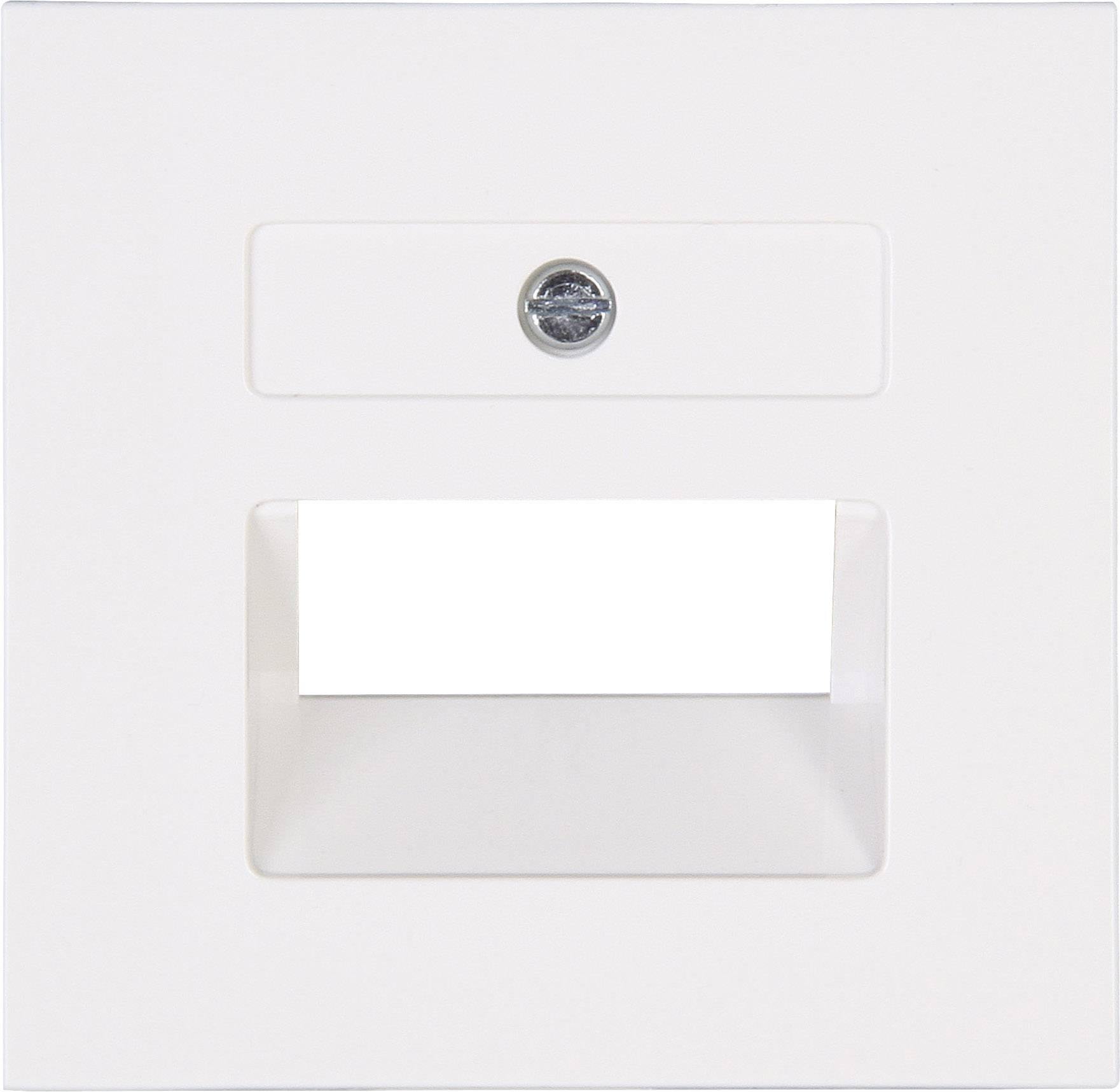 Kopp 1 Stück Abdeckung UAE-/IAE-/ISDN-Steckdose ATHENIS Reinweiß (RAL 9010) 371729182 1 St.