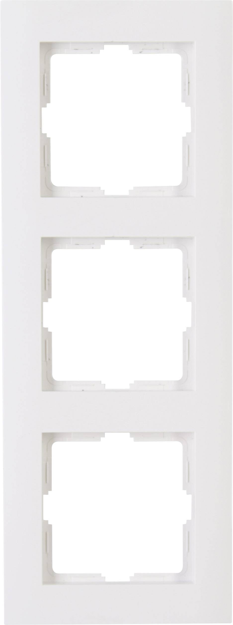 Kopp 3fach Abdeckung Steckdose ATHENIS Reinweiß (RAL 9010) 402729060 1 St.