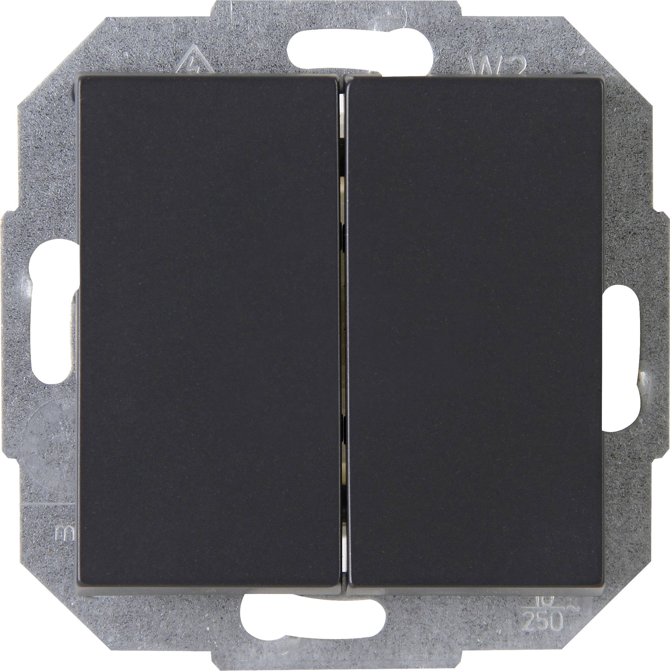 Kopp 1 Stück Einsatz Wechselschalter ATHENIS Anthrazit 587315085 1 St.