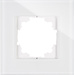 Kopp 1fach Rahmen Abdeckung HK 07, ATHENIS Weiß (glänzend) 405302008
