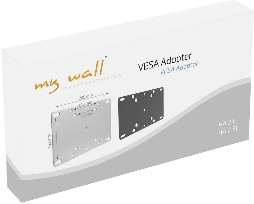 My Wall VESA-Adapter Passend für Serie (Halter): Universal Schwarz
