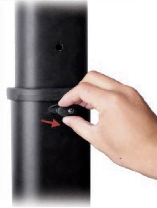 My Wall HP 103L TV-Rollwagen 152,4cm (60") - 254,0cm (100") Ausziehbar, Höhenverstellbar, Bodenständer, Neigbar