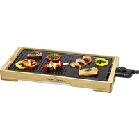 Profi Cook PC-TYG 1143 Elektro Teppan Yaki Tischgrill Holz, Schwarz Profi Cook PC-TYG 1143 Elektro Teppan Yaki Tischgrill Holz, Schwarz