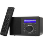 Renkforce RF-IR-MONO1 Internet Tischradio Internet Bluetooth®, AUX, Internetradio, WLAN DLNA-fähig Schwarz