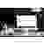 Renkforce RF-LSGH-100 Pied pour haut-parleur sur pied noir 1 pc(s)
