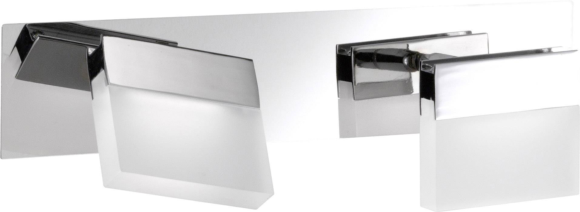 WOFI Sonett 7501.02.01.0044 LED-Bad-Wandleuchte 8 W Warmweiß Chrom