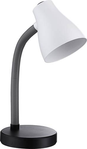 ACTION Reyk Schreibtischleuchte LED E27 15W Schwarz, Weiß