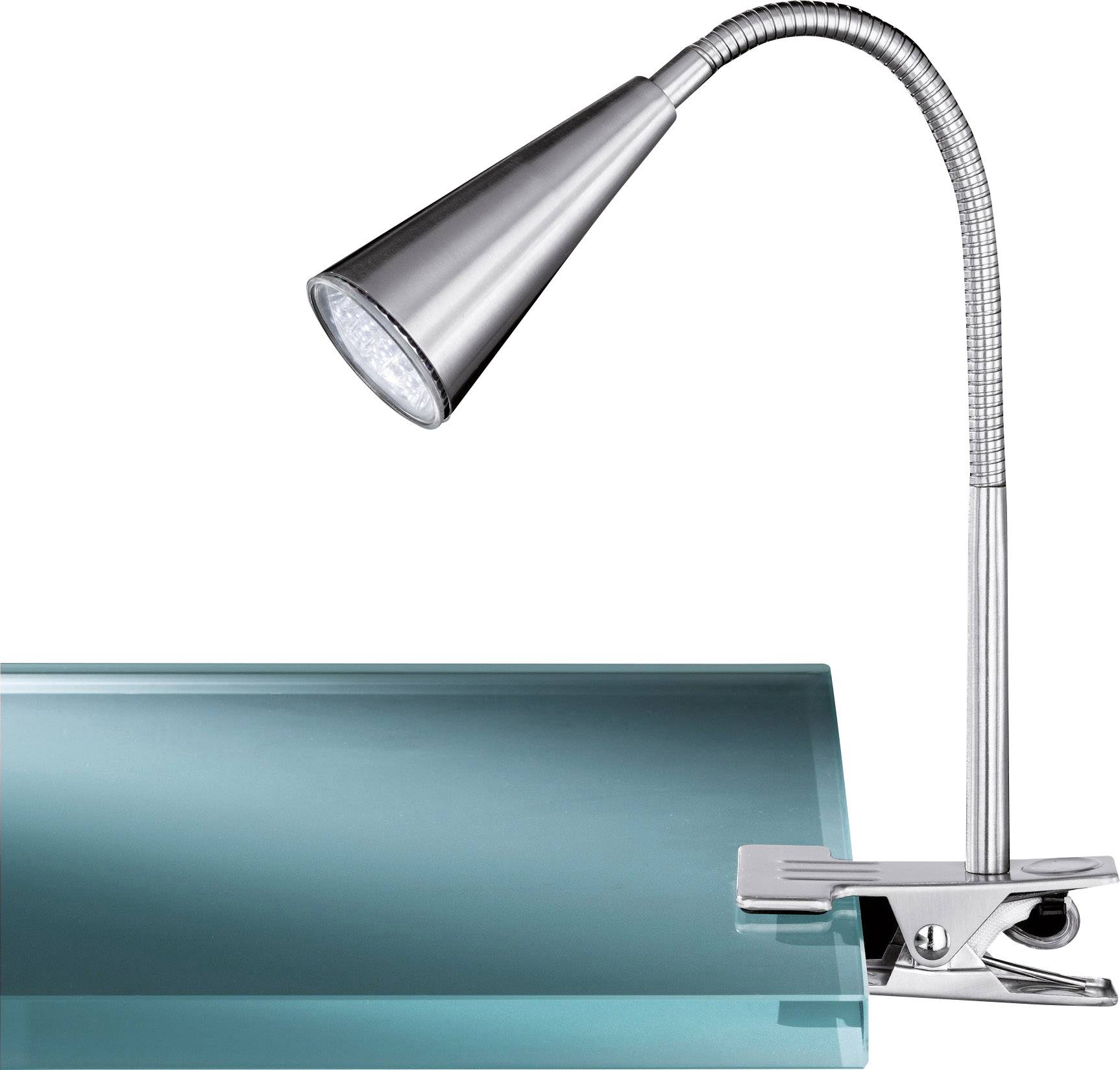 ACTION Arcos 286601640000 Klemmleuchte LED GU10 F (A - G) 3 W Nickel (matt)