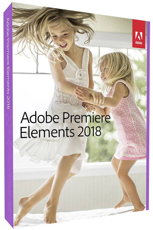 Adobe Premiere Elements 2018 Vollversion, 1 Lizenz Windows, Mac Bildbearbeitung