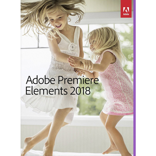 Adobe Premiere Elements 2018 Upgrade, 1 Lizenz Windows, Mac Bildbearbeitung