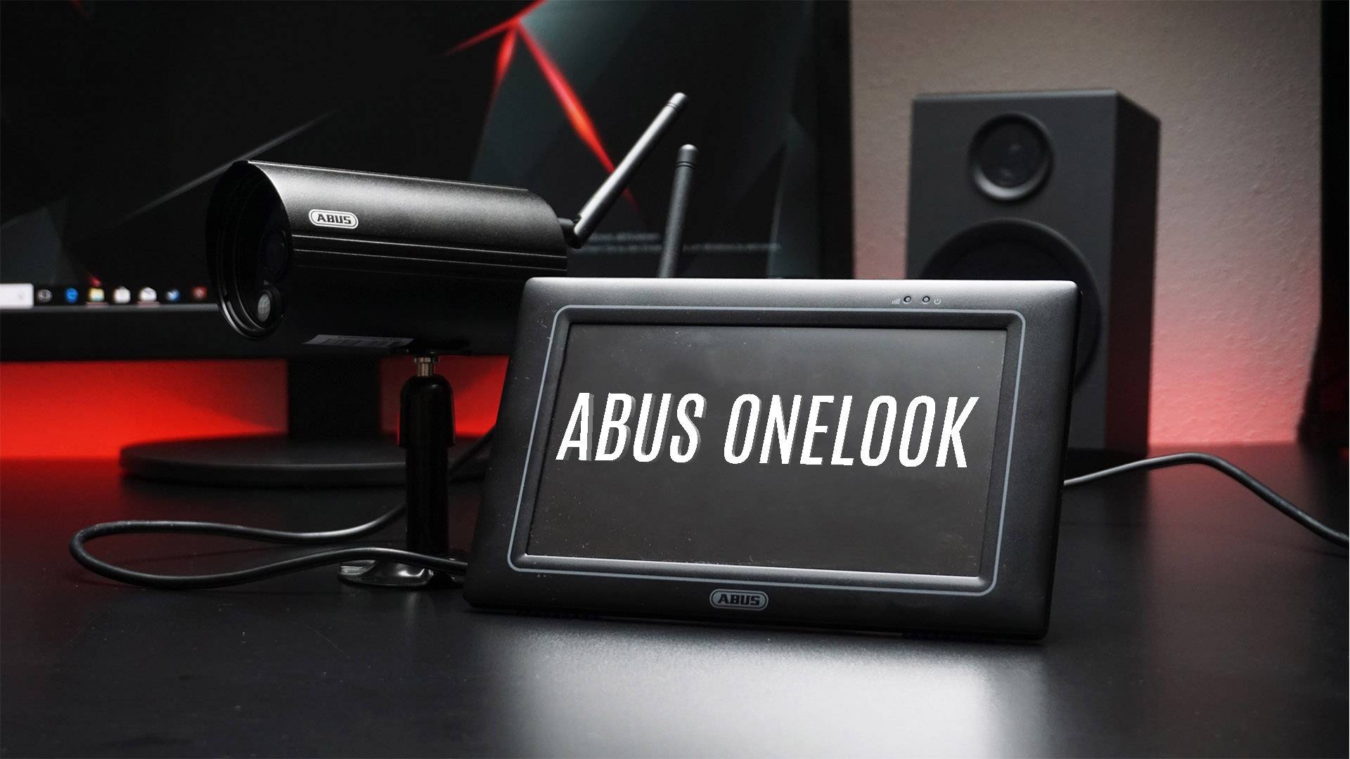 ABUS OneLook PPDF16000 Funk-Überwachungskamera-Set 4-Kanal mit 1 Kamera 1920 x 1080 Pixel 2.4GHz