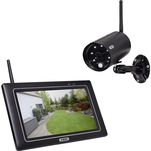 ABUS OneLook PPDF16000 Funk-Überwachungskamera-Set 4-Kanal mit 1 Kamera 1920 x 1080 Pixel 2.4GHz