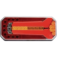 WAS Anhänger-Rückleuchte Offene Kabelenden Blinker, Bremslicht, Rückleuchte hinten, links, rechts 12 V, 24V Mehrfarbig Klarglas WAS Anhänger-Rückleuchte Offene Kabelenden Blinker, Bremslicht, Rückleuchte hinten, links, rechts 12 V, 24V Mehrfarbig Klarglas