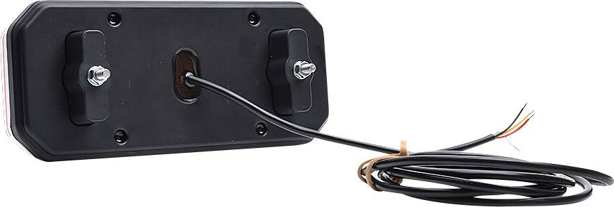 WAS Anhänger-Rückleuchte Offene Kabelenden Blinker, Bremslicht, Rückleuchte hinten, links, rechts 12 V, 24V Mehrfarbig Klarglas