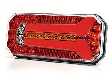 WAS Anhänger-Rückleuchte Offene Kabelenden Blinker, Bremslicht, Nebelschlussleuchte, Rückleuchte hinten, links, rechts 12 V, 24V