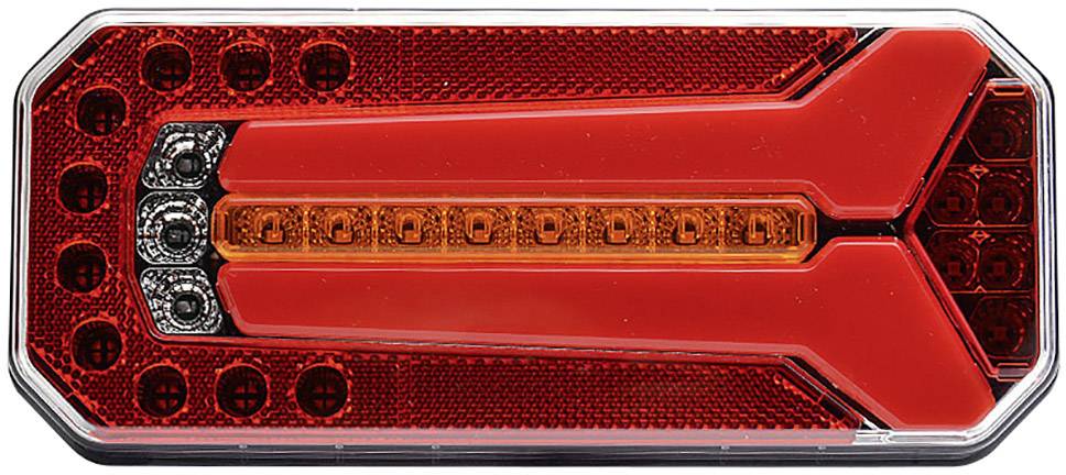 WAS Anhänger-Rückleuchte Offene Kabelenden Blinker, Bremslicht, Nebelschlussleuchte, Rückleuchte hinten, links, rechts 12 V, 24V