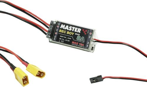 BEC BOY Duo BEC-Spannungsregler 7.4 - 21V 8A