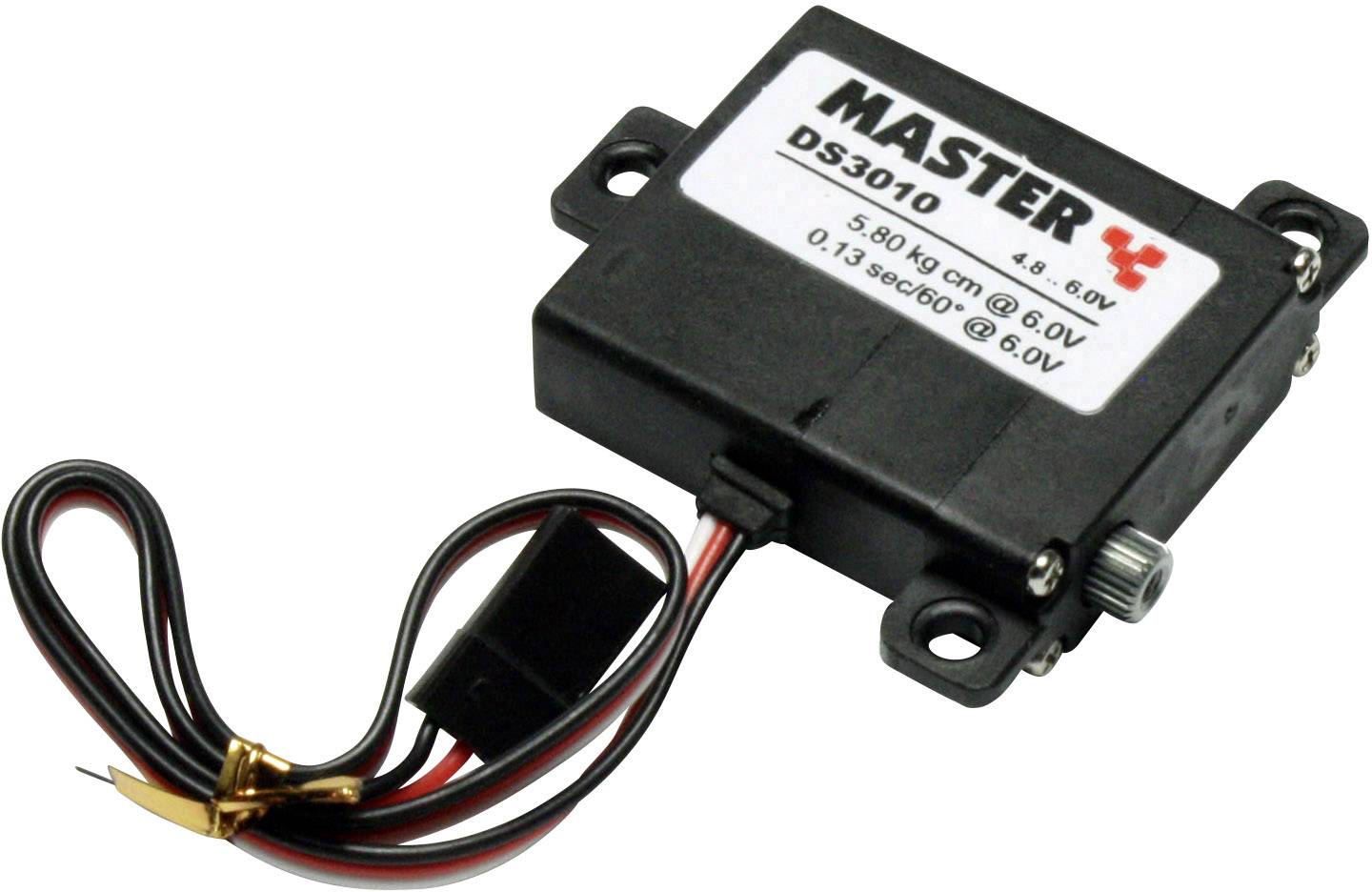 Master Modellbau Midi-Servo DS3010 Digital-Servo Getriebe-Material: Titan Stecksystem: JR / Futaba