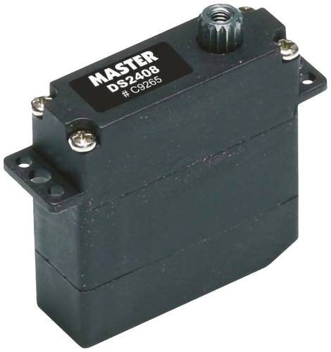 Master Mini-Servo DS2408 Digital-Servo Getriebe-Material: Metall Stecksystem: JR