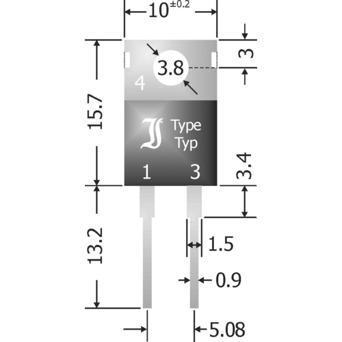 TRU Components Schottky-Barriere-Gleichrichterdiode TC-SBT1040 TO-220AC 40V 10A