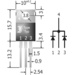 Diotec Schottky-Dioden-Array - Gleichrichter 20A SBCT2040 SIP-3 Array - 1 Paar gemeinsame Kathoden