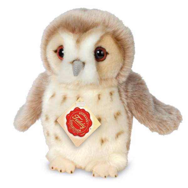 Eule beige 20 cm