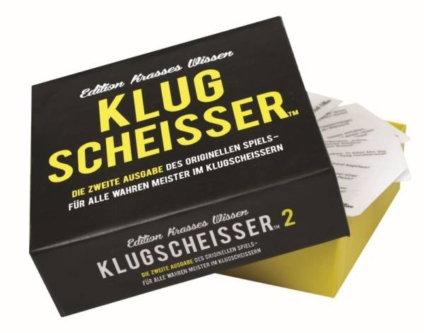 Pegasus Spiele Klugscheisser 2 Black Edition - Edition krasses Wissen KYL43011