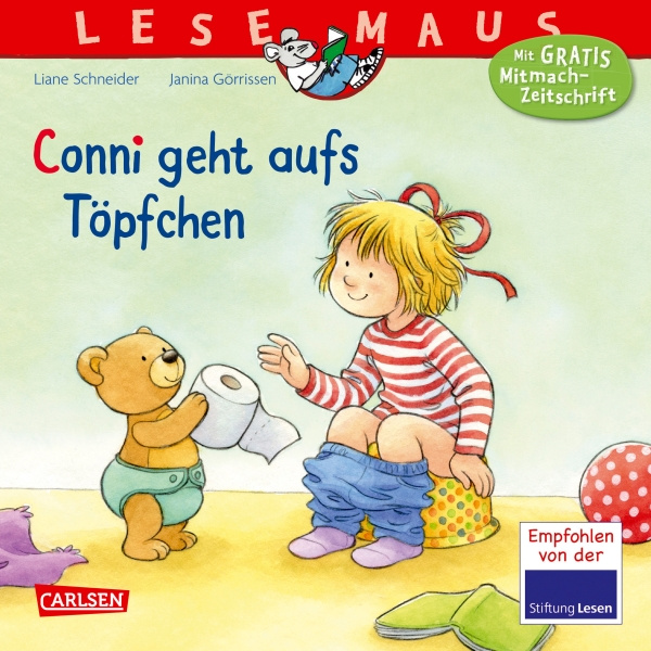 Carlsen Verlag Lesemaus - Band 83: Conni geht aufs Töpfchen 08688