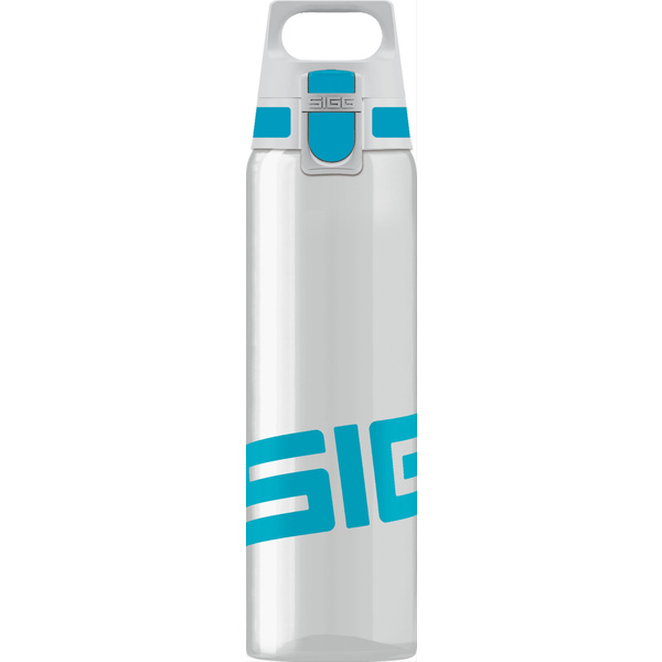 SIGG Trinkflasche TOTAL CLEAR ONE Aqua 8632.90 Aquablau, Transparent 750ml