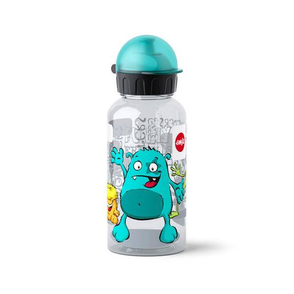 Emsa 518123 KIDS Tritan Trinkflasche Monster, 0,4 l 518123