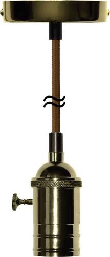 Atlanta 50518 Pendelleuchte LED E27 25W Messing