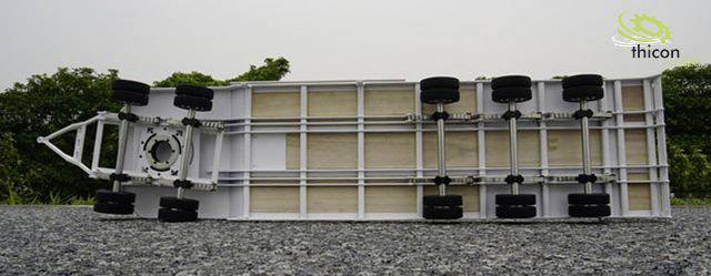 Thicon Models 55000 5 essieux 1:14 Satteltieflader