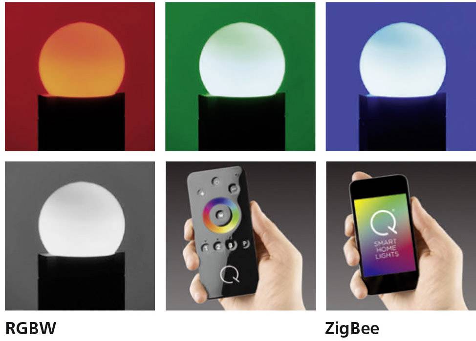 Paul Neuhaus Q® LED-Außenstandleuchte Q®-Lino LED fest eingebaut 10W RGBW