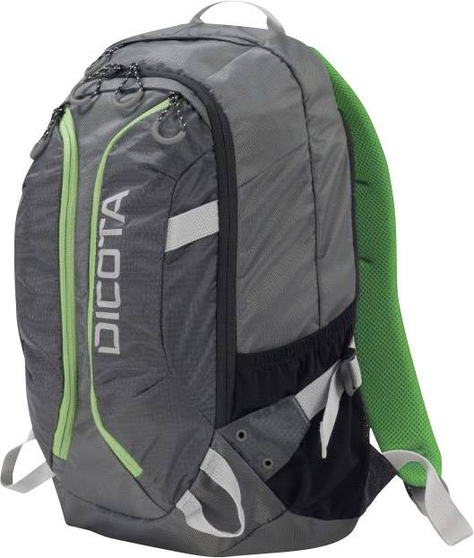 Dicota Notebook Rucksack BackPack ACTIVE Passend für maximal: 39,6 cm (15,6")  Grün, Grau