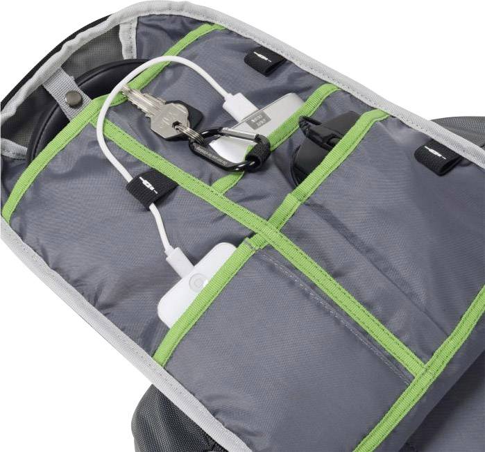 Dicota Notebook Rucksack BackPack ACTIVE Passend für maximal: 39,6 cm (15,6")  Grün, Grau